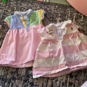 Ralph Lauren Baby dresses SET OF 2!!